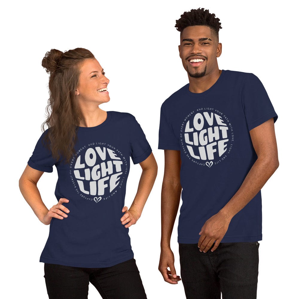 OMTHREAD LOVE, LIGHT, LIFE  Tee