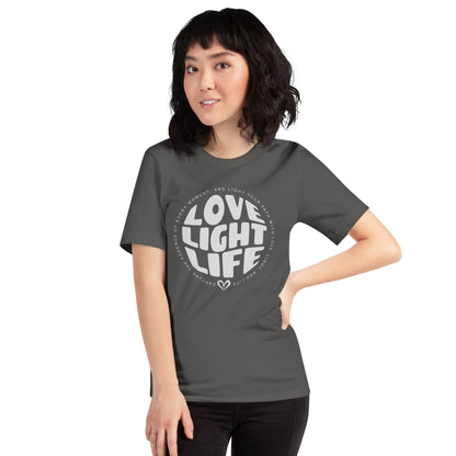 OMTHREAD LOVE, LIGHT, LIFE  Tee