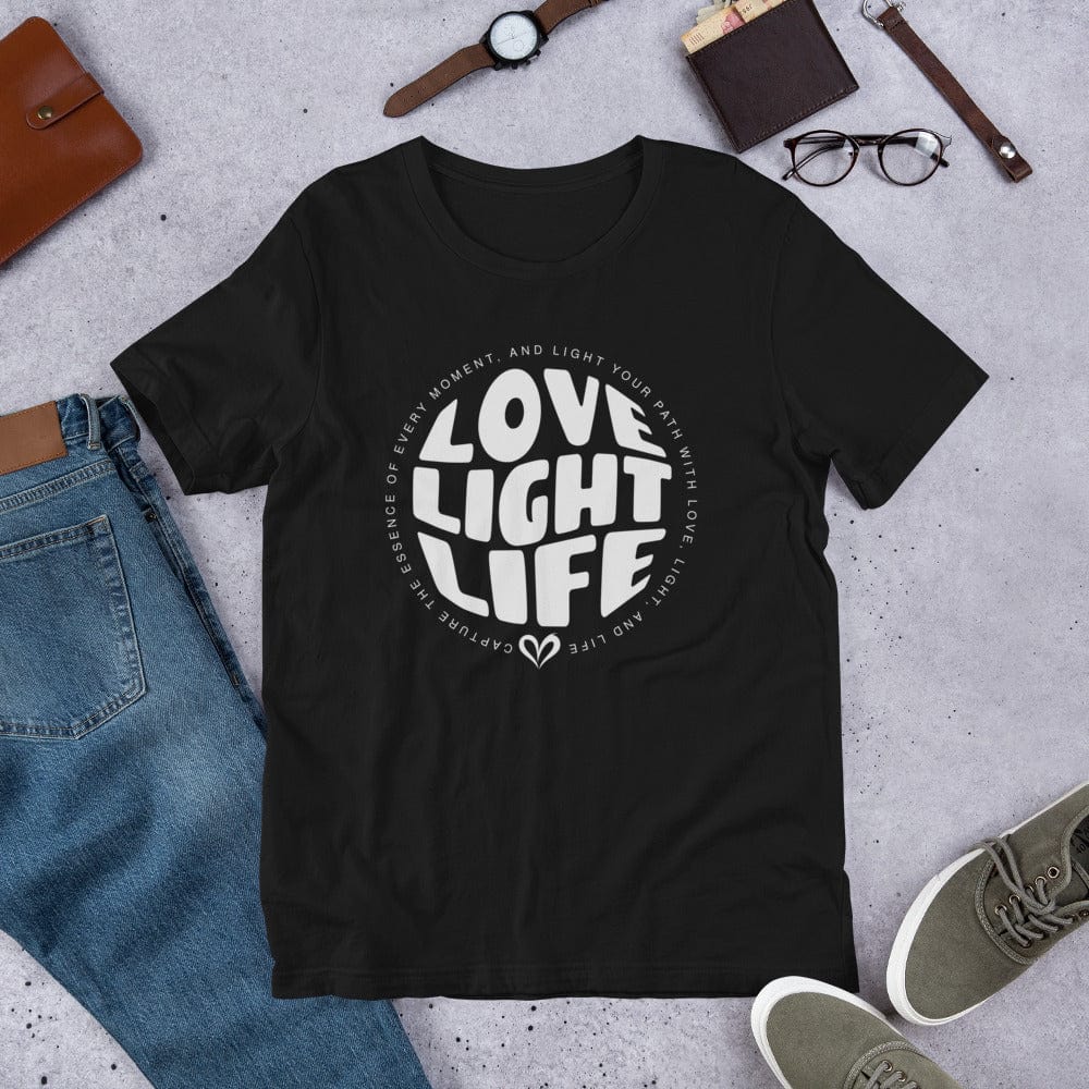 OMTHREAD LOVE, LIGHT, LIFE  Tee