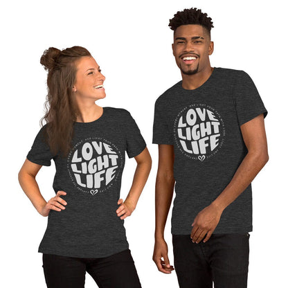 OMTHREAD LOVE, LIGHT, LIFE  Tee