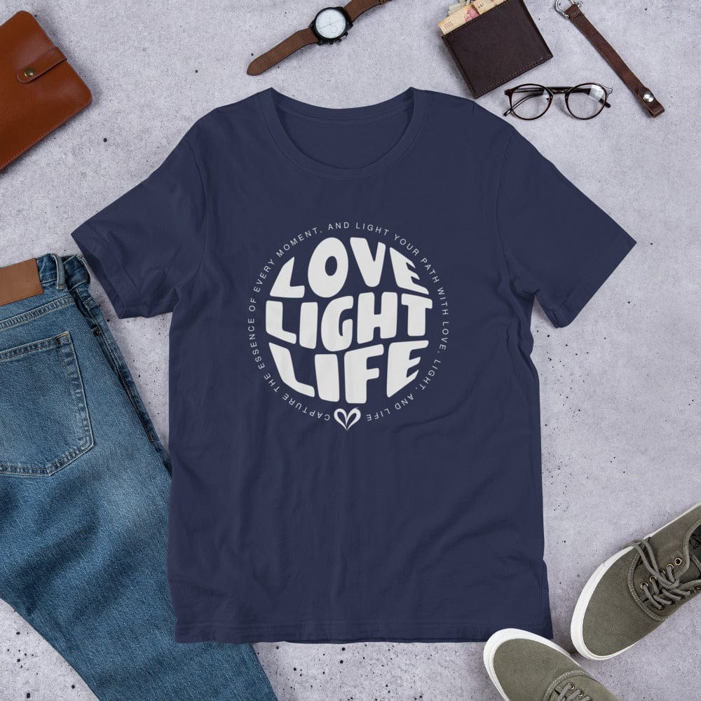 OMTHREAD LOVE, LIGHT, LIFE  Tee