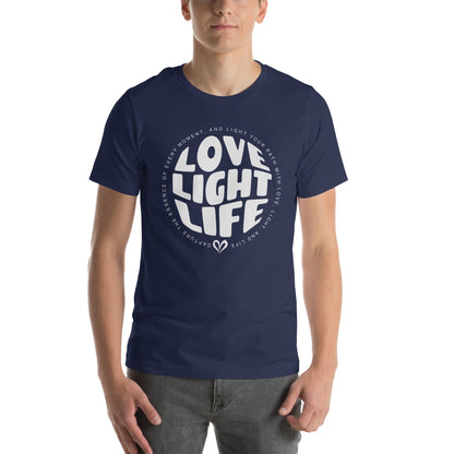 OMTHREAD LOVE, LIGHT, LIFE  Tee