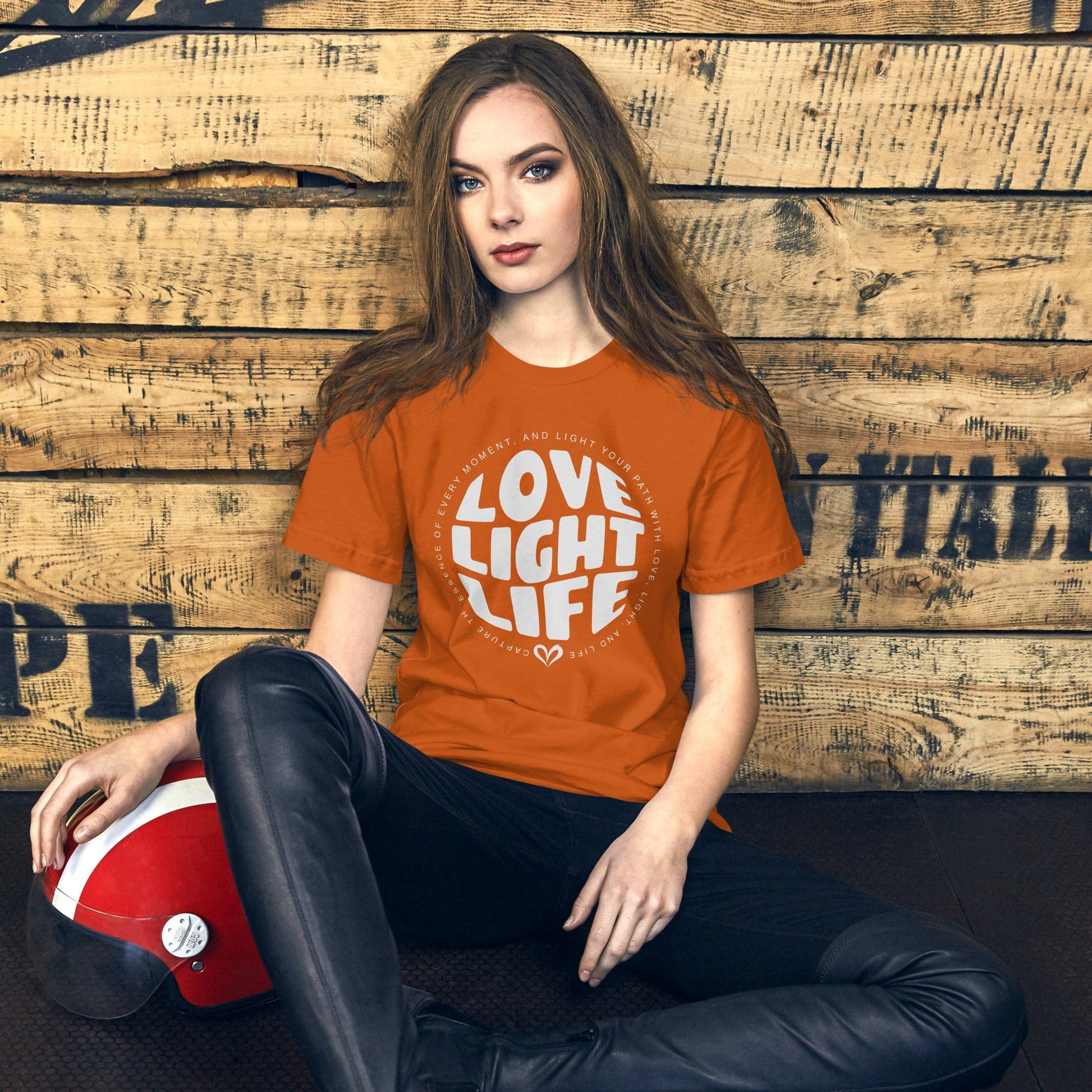 OMTHREAD LOVE, LIGHT, LIFE  Tee