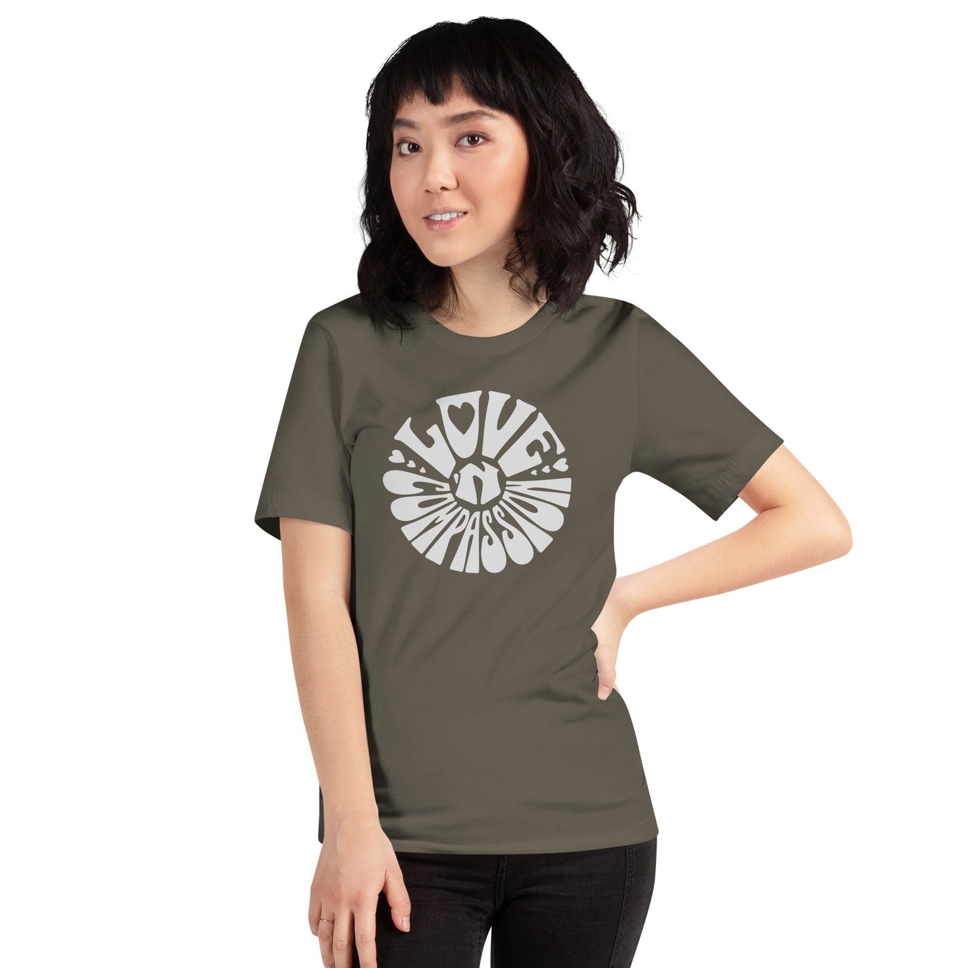 OMTHREAD Love 'N Compassion - Embrace The Heart Tee