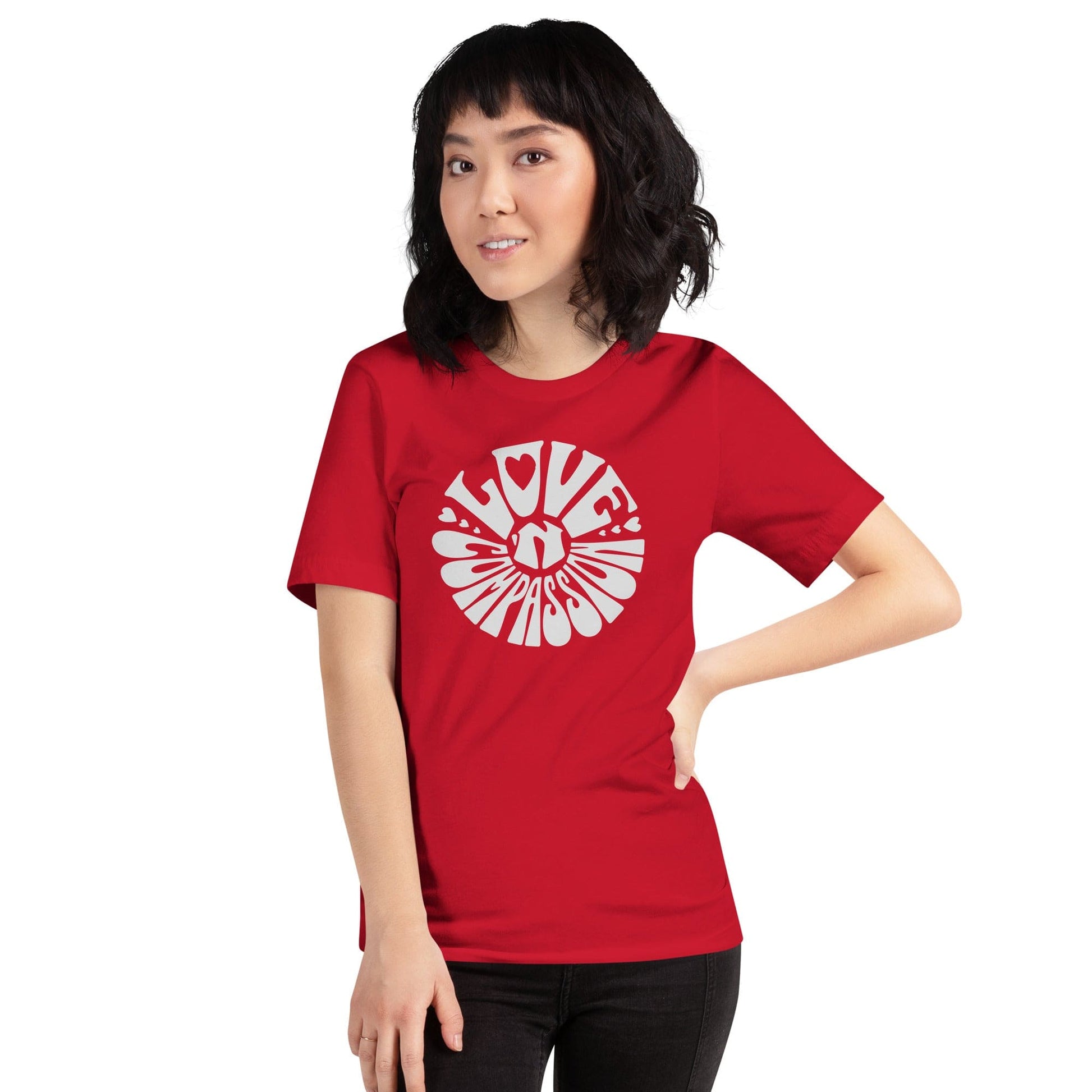 OMTHREAD Love 'N Compassion - Embrace The Heart Tee