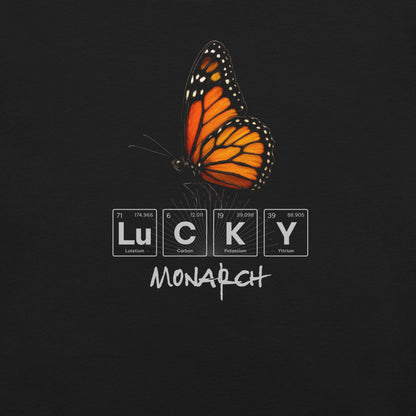OMTHREAD Lucky Monarch Butterfly Shirt Science and Nature Tee