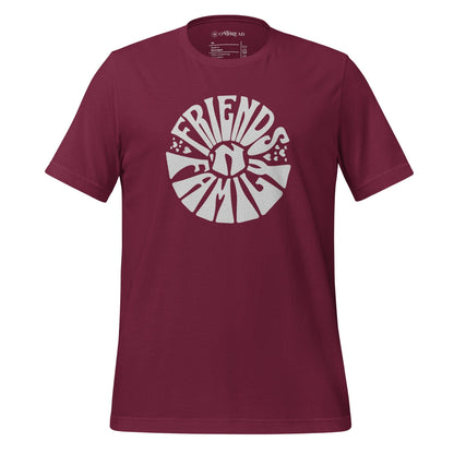 OMTHREAD Maroon / XS Friends 'N Family - The Heart of Life Tee