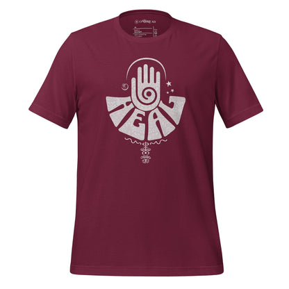 OMTHREAD Maroon / XS Healing Hand Tee