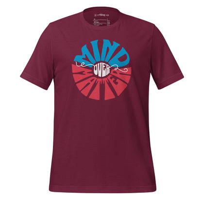 OMTHREAD Maroon / XS Mind Over Matter Motivational Tee