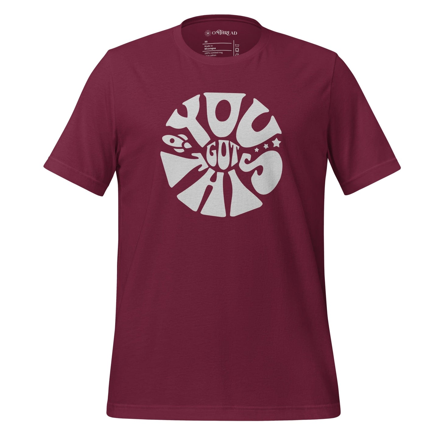 OMTHREAD Maroon / XS You Got This Tee