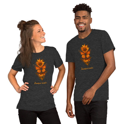 OMTHREAD Monarch Butterfly and Sunflower Shirt Monarch Magic