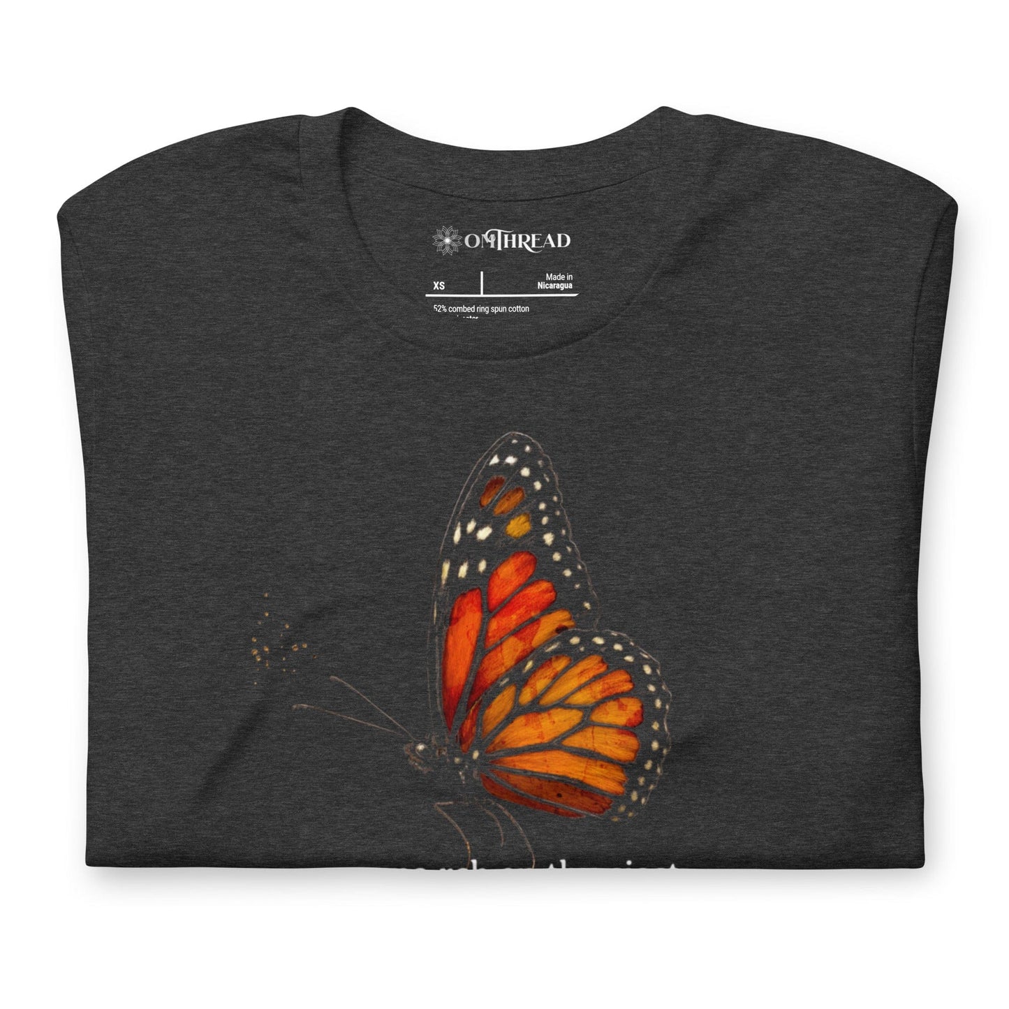 OMTHREAD Monarch Enthusiast Definition Tee for Butterfly Conservation Lovers