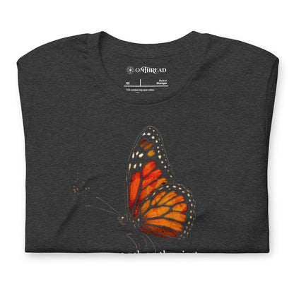 OMTHREAD Monarch Enthusiast Definition Tee for Butterfly Conservation Lovers