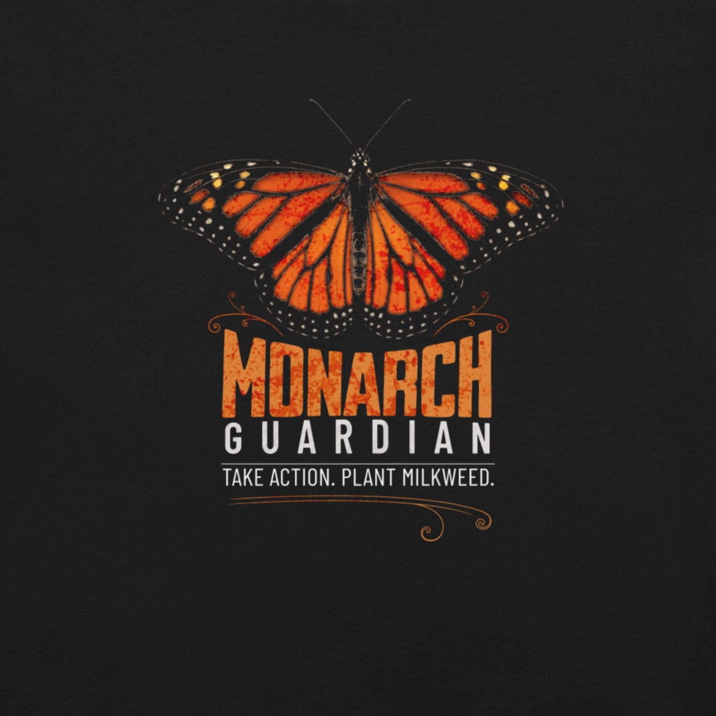 OMTHREAD Monarch Guardian Tee - Take Action Plant Milkweed