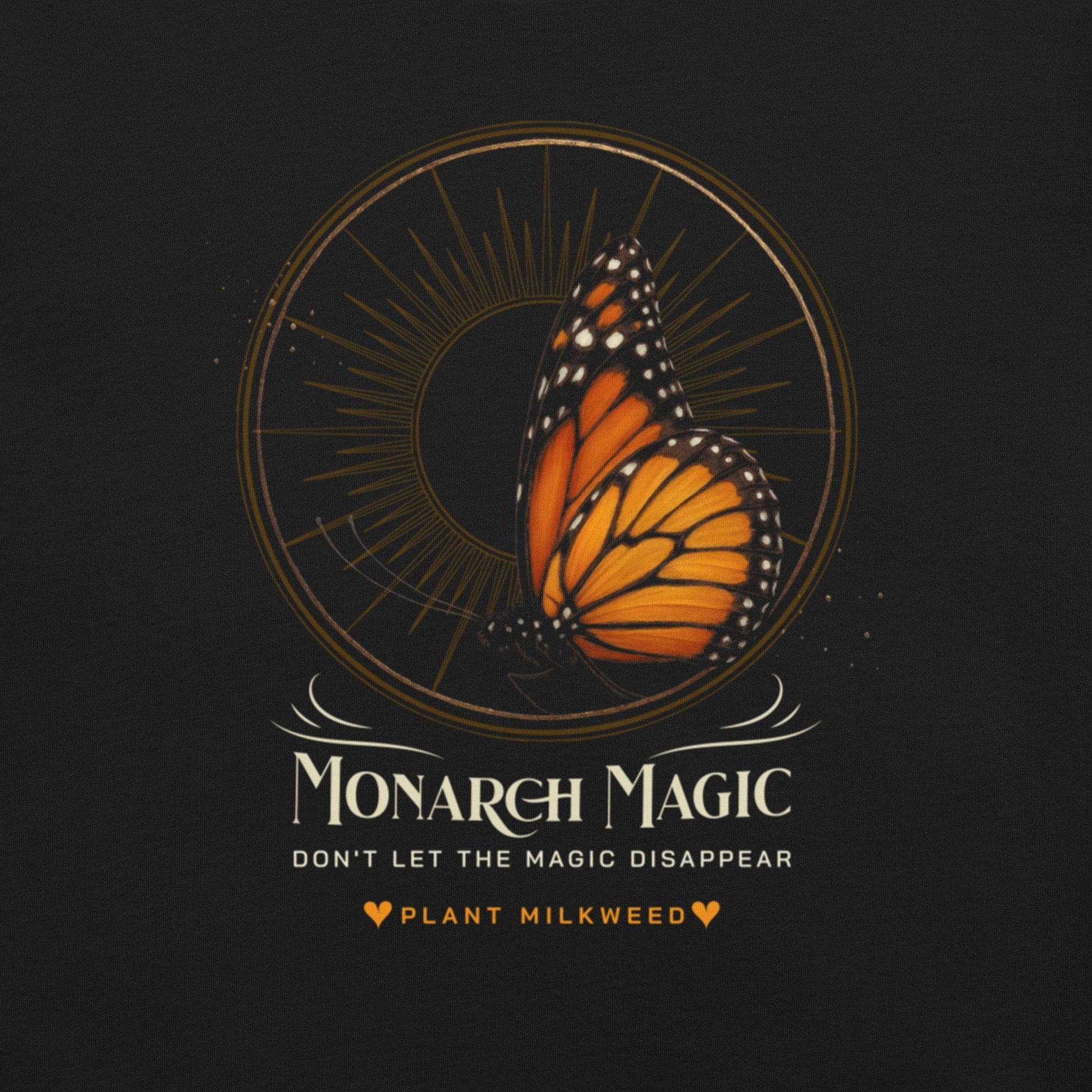 OMTHREAD Monarch Magic Butterfly Conservation Shirt