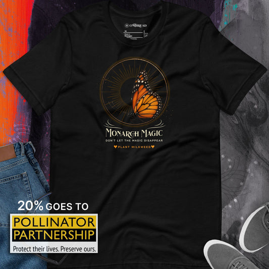 OMTHREAD Monarch Magic Butterfly Conservation Shirt