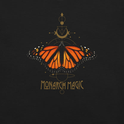 OMTHREAD Monarch Magic Shirt Butterfly Spiritual Tee for Nature and Insect Lovers