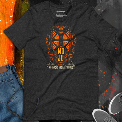 OMTHREAD Monarch MOJO T Shirt Monarch Butterfly Conservation Graphic Tee
