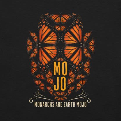 OMTHREAD Monarch MOJO T Shirt Monarch Butterfly Conservation Graphic Tee