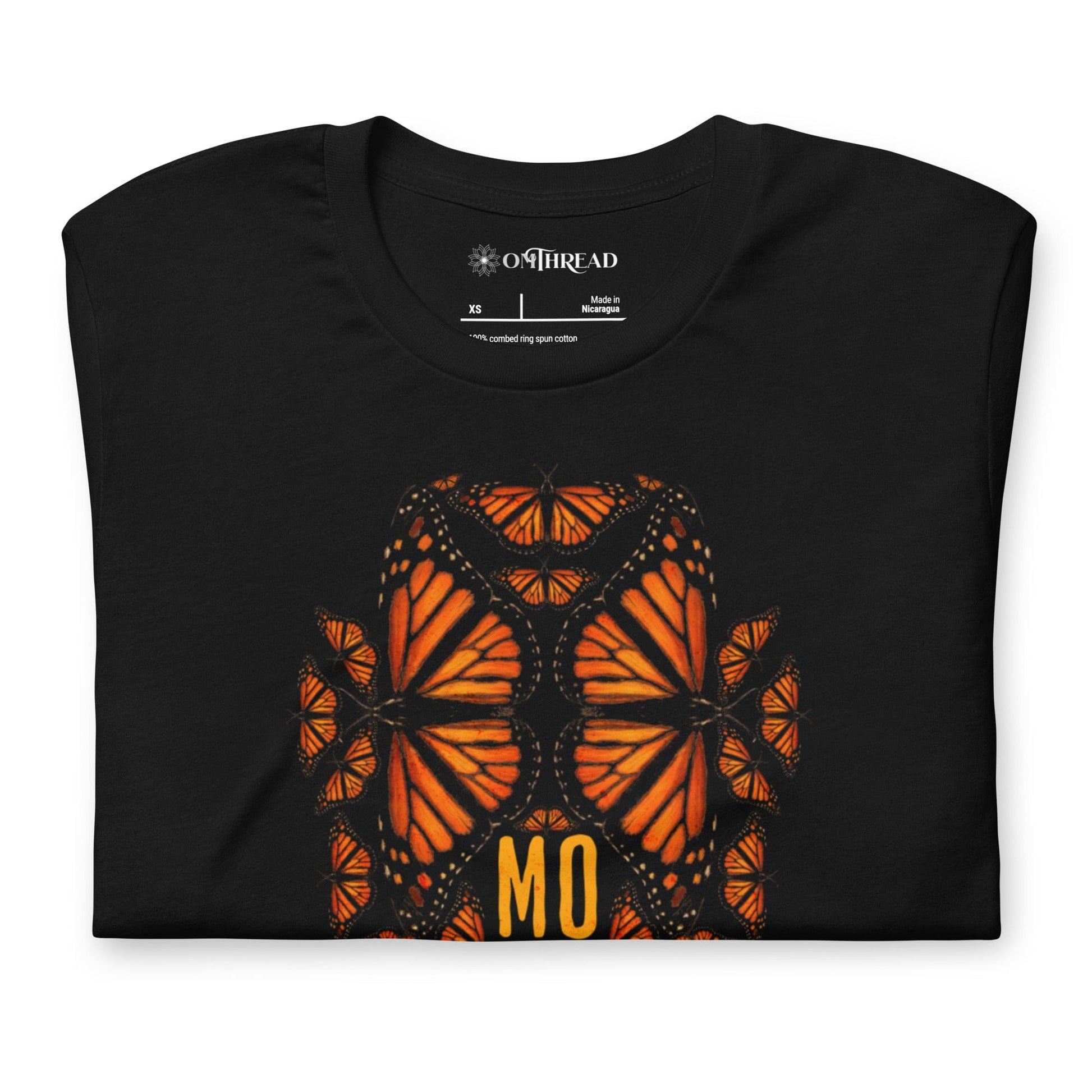 OMTHREAD Monarch MOJO T Shirt Monarch Butterfly Conservation Graphic Tee