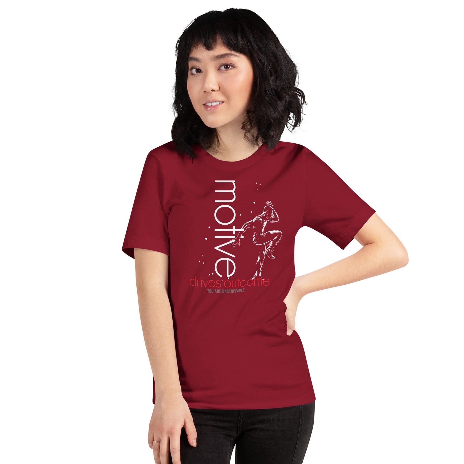 OMTHREAD Motive  Drives Outcome Motivation Tee