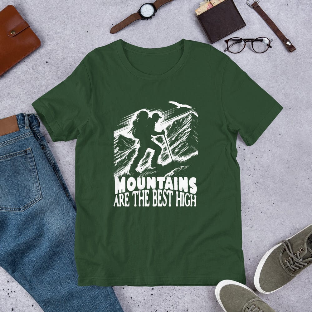 OMTHREAD Mountains Are The Best High Adventure Tee