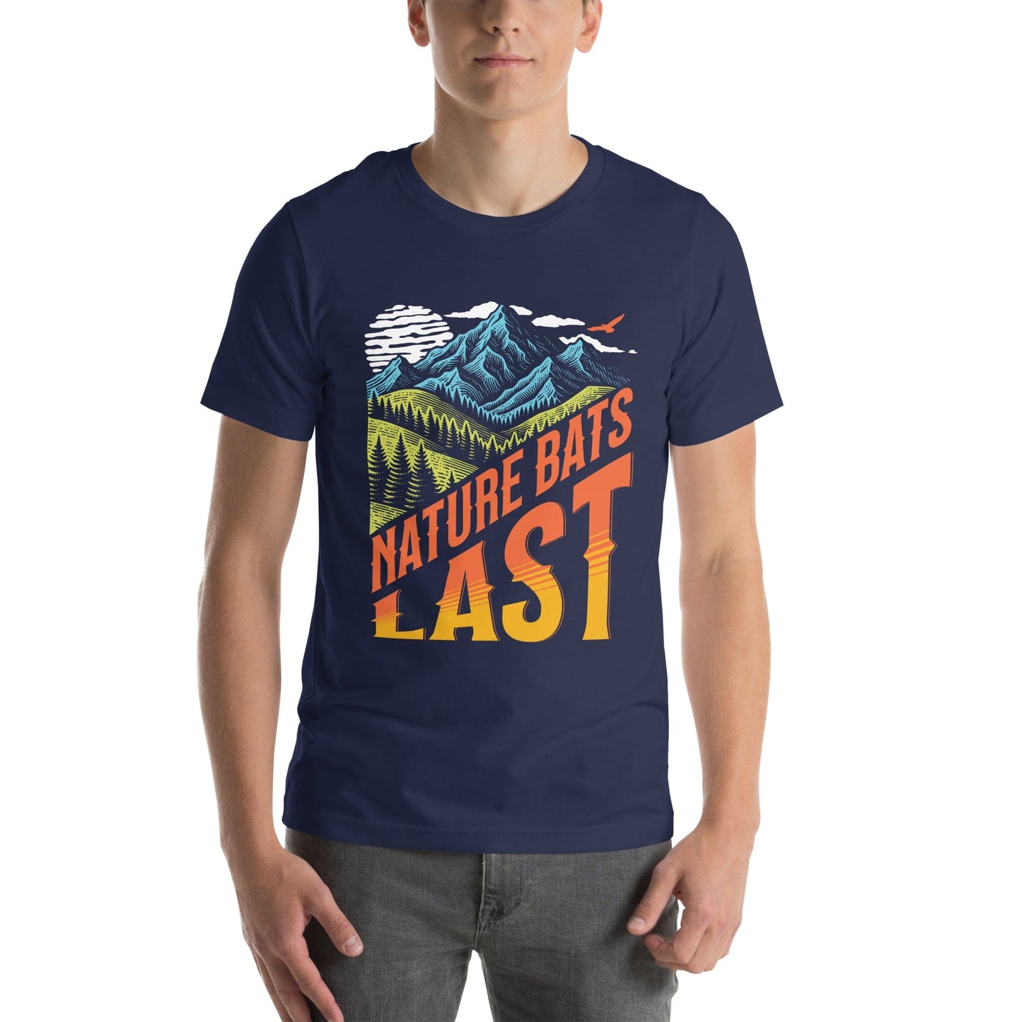 OMTHREAD Nature Bats Last Climate Change Tee