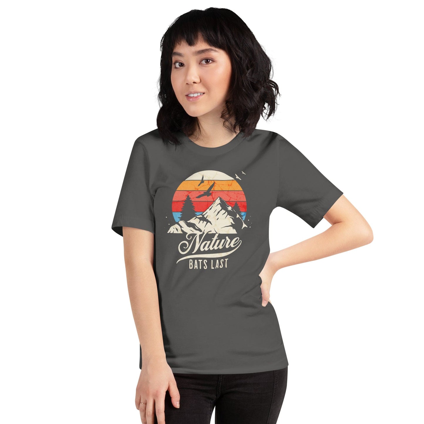 OMTHREAD Nature Bats Last Fight Climate Change Tee