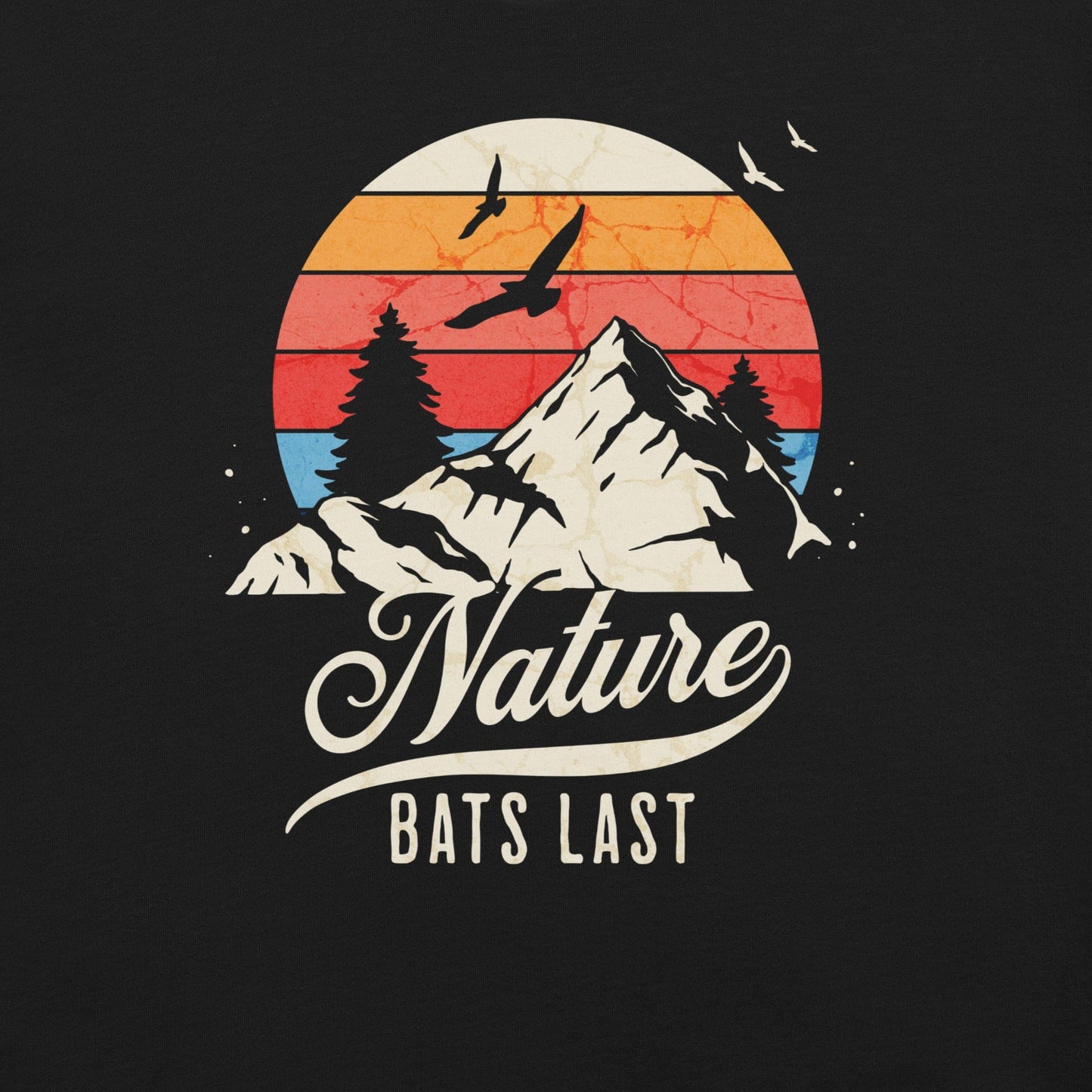 OMTHREAD Nature Bats Last Fight Climate Change Tee