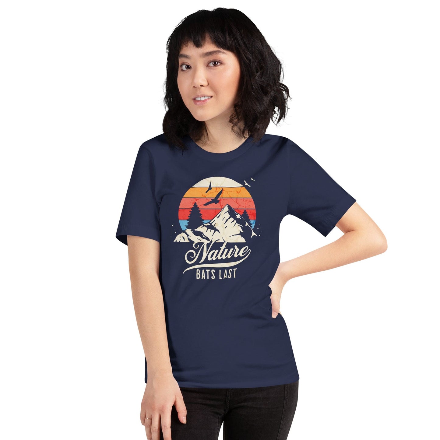 OMTHREAD Nature Bats Last Fight Climate Change Tee