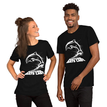 OMTHREAD Nature Bats Last: Majestic Dolphin Leap Tee