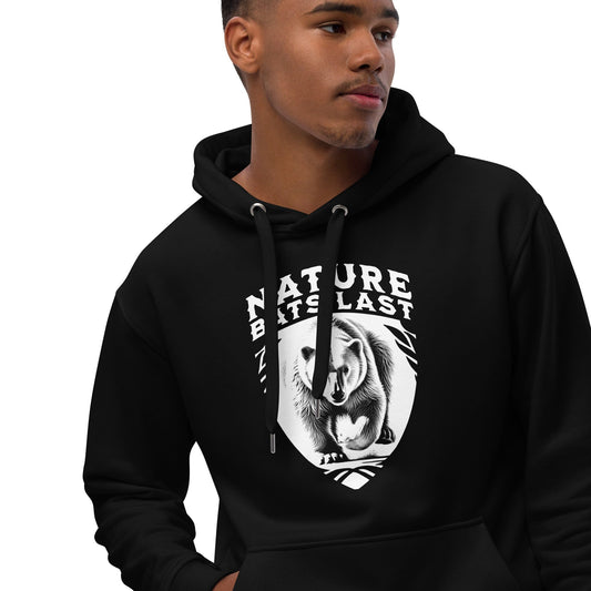 OMTHREAD Nature Bats Last - Polar Bear Edition Premium Eco Unisex Hoodie