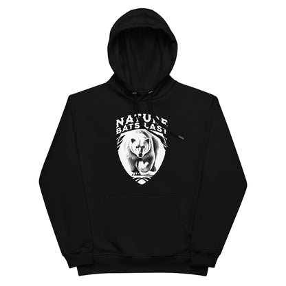 OMTHREAD Nature Bats Last - Polar Bear Edition Premium Eco Unisex Hoodie