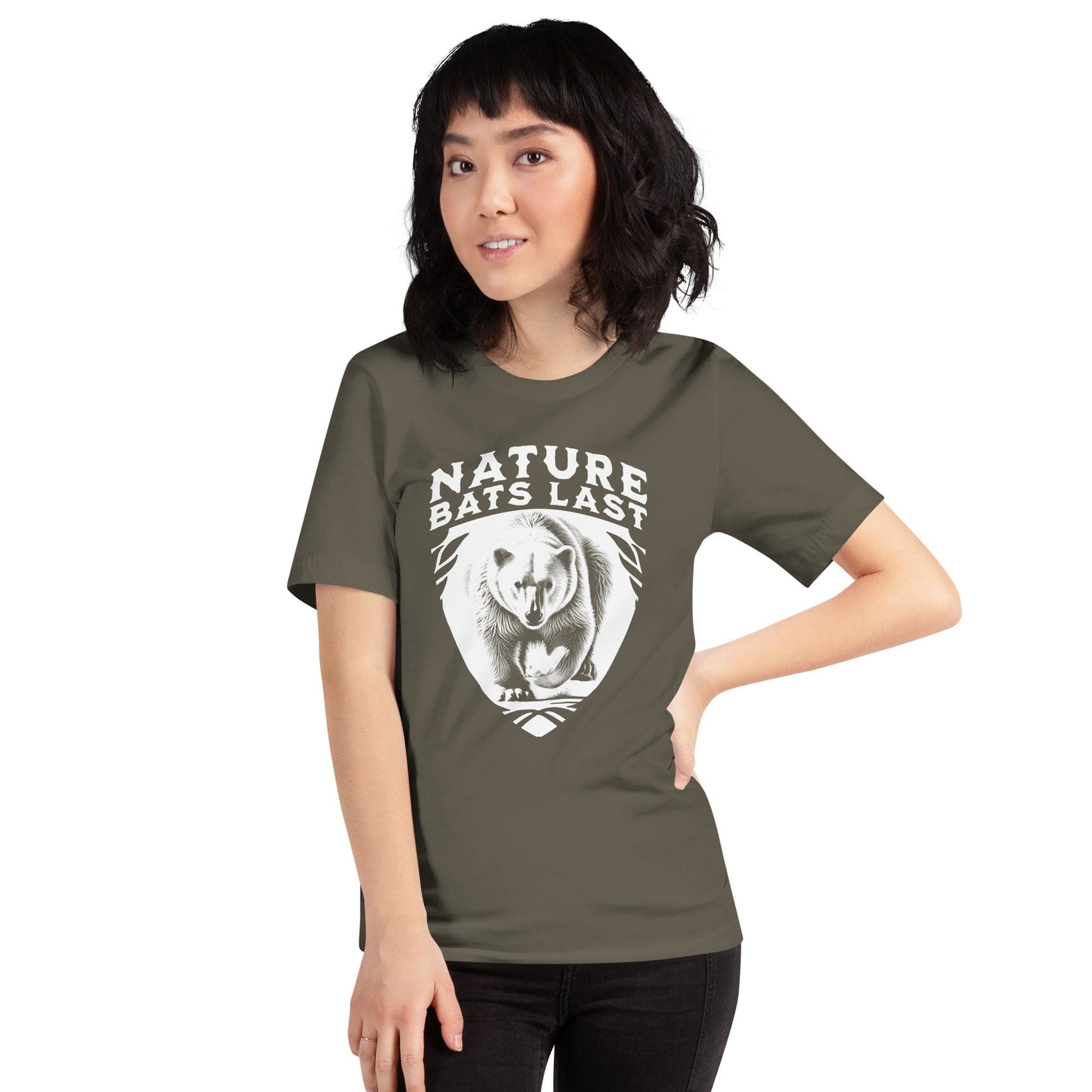 OMTHREAD Nature Bats Last - Polar Bear Tee