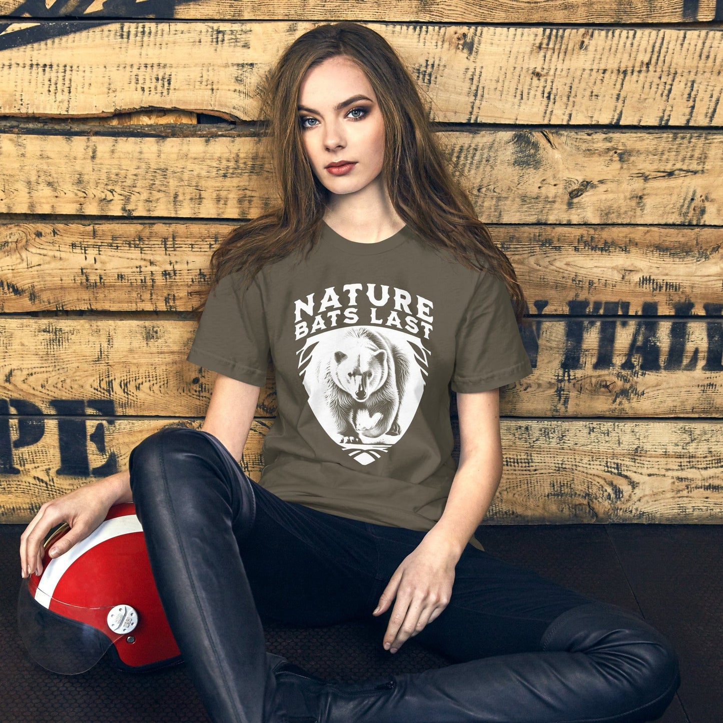 OMTHREAD Nature Bats Last - Polar Bear Tee