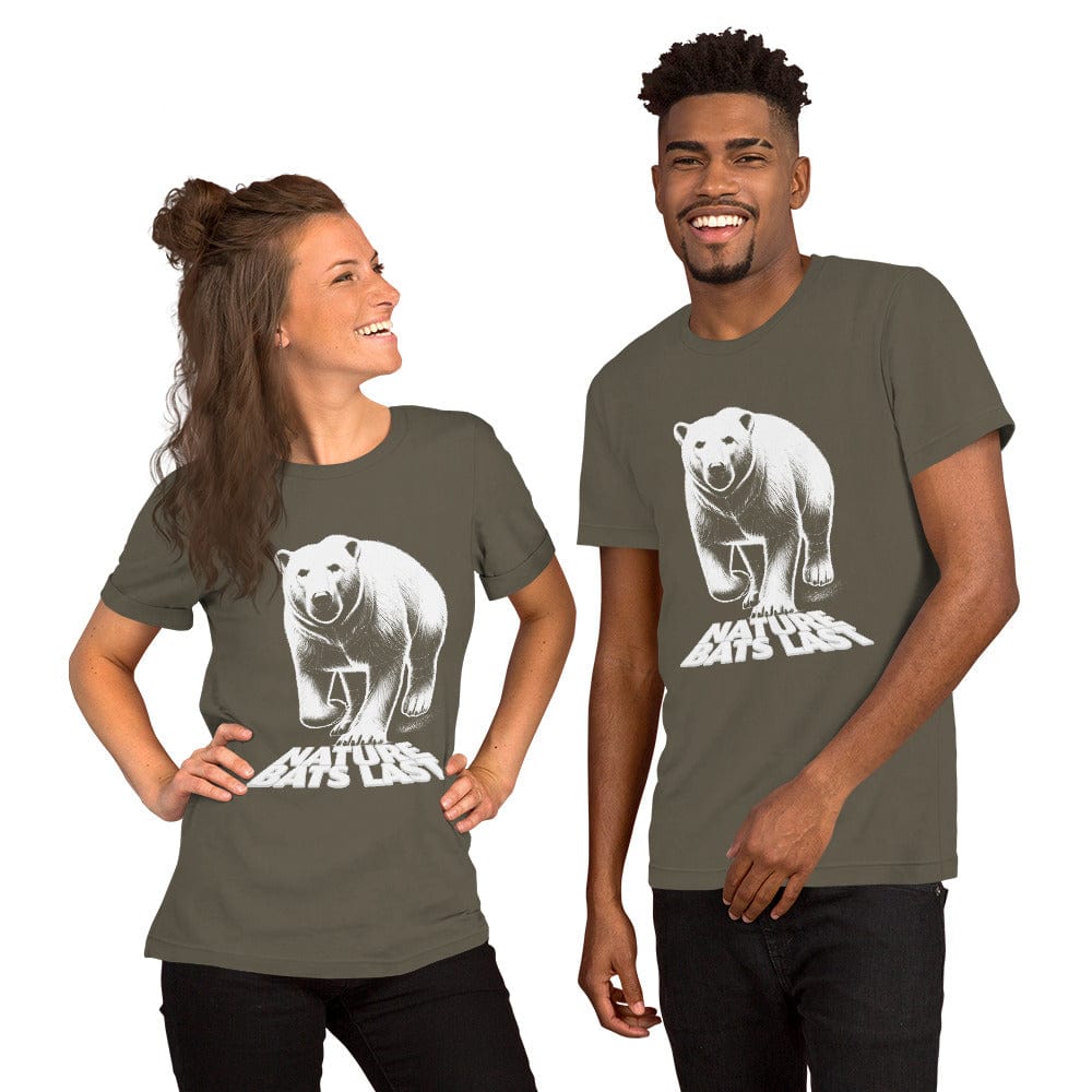 OMTHREAD Nature Bats Last - Polar Bear Tee