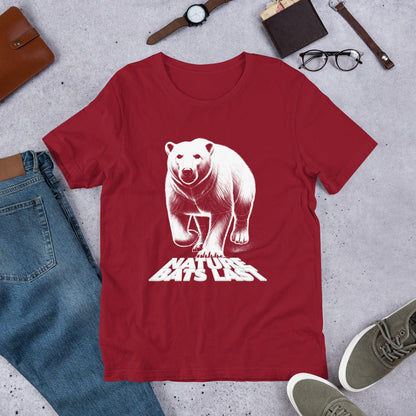 OMTHREAD Nature Bats Last - Polar Bear Tee