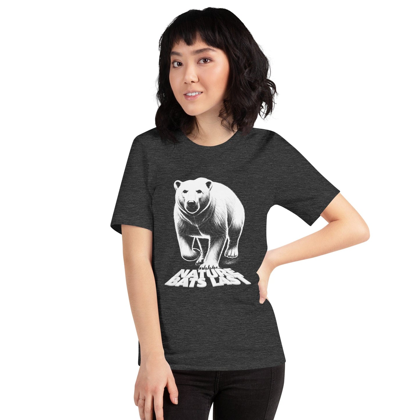 OMTHREAD Nature Bats Last - Polar Bear Tee