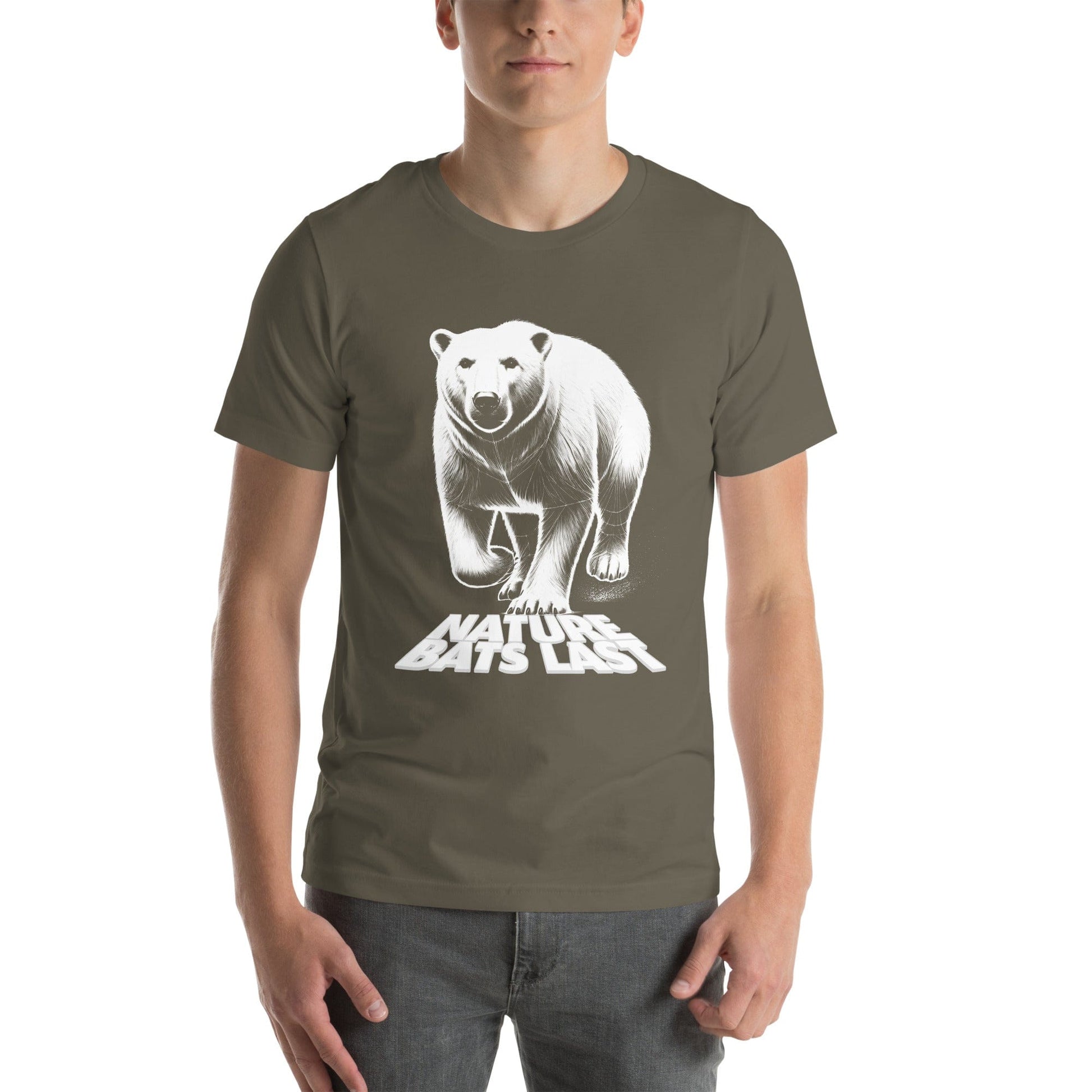 OMTHREAD Nature Bats Last - Polar Bear Tee