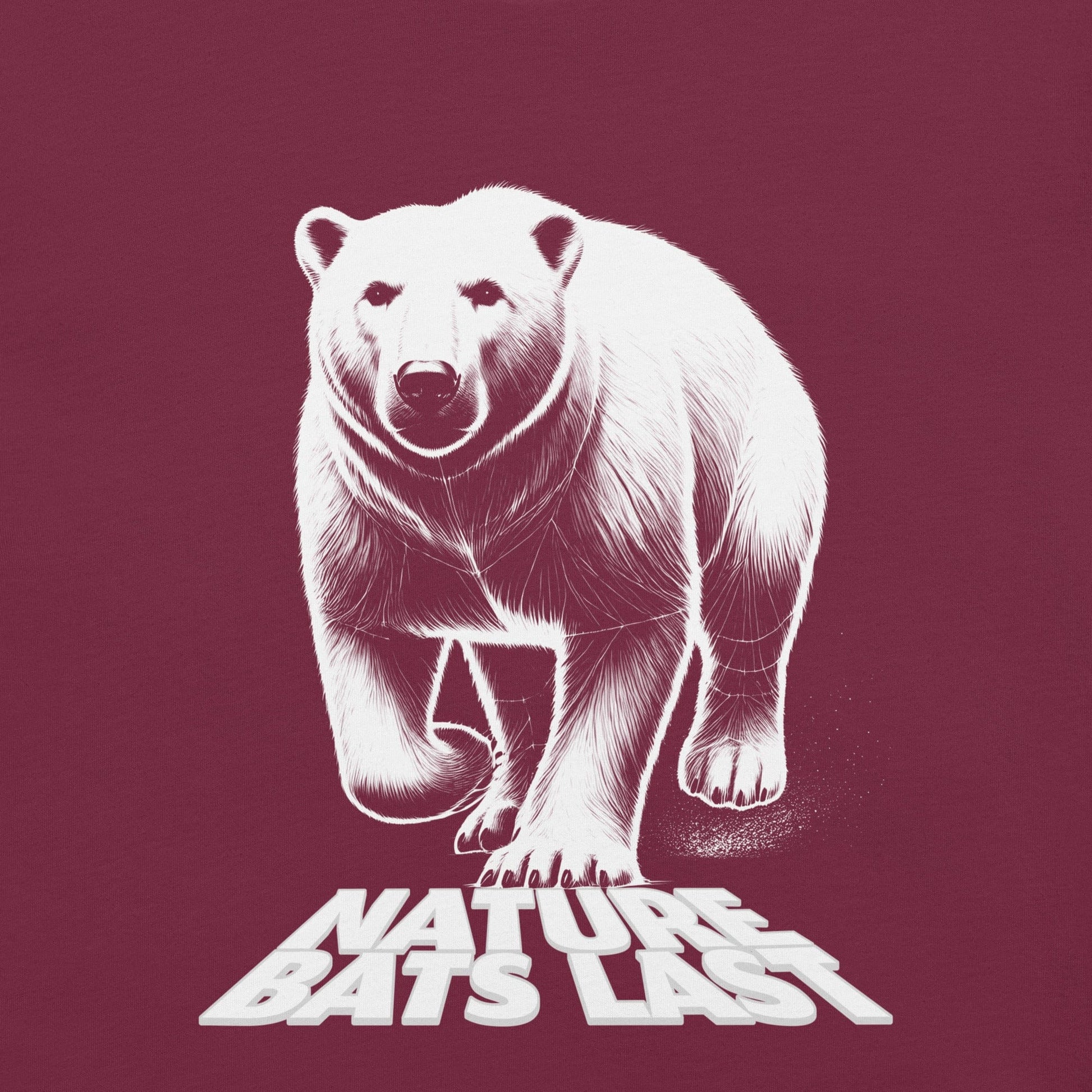 OMTHREAD Nature Bats Last - Polar Bear Tee