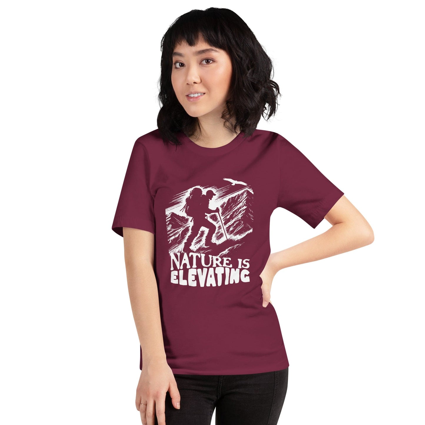 OMTHREAD Nature is Elevating Adventure Tee