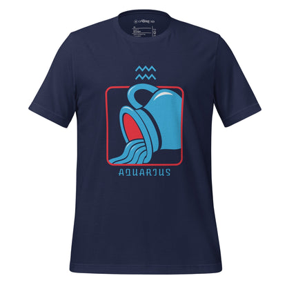 OMTHREAD Navy / XS Aquarius Zodiac Tee