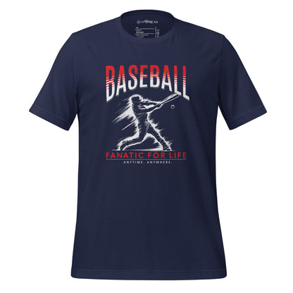 OMTHREAD Navy / XS Baseball Fanatic for Life Tee