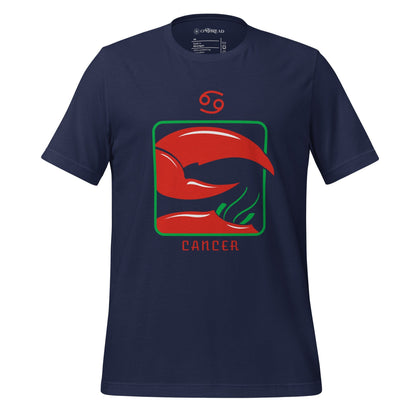 OMTHREAD Navy / XS Cancer Zodiac Tee