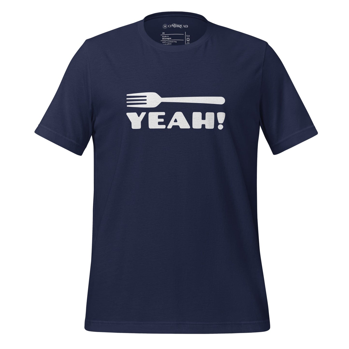 OMTHREAD Navy / XS Fork Yeah Tee