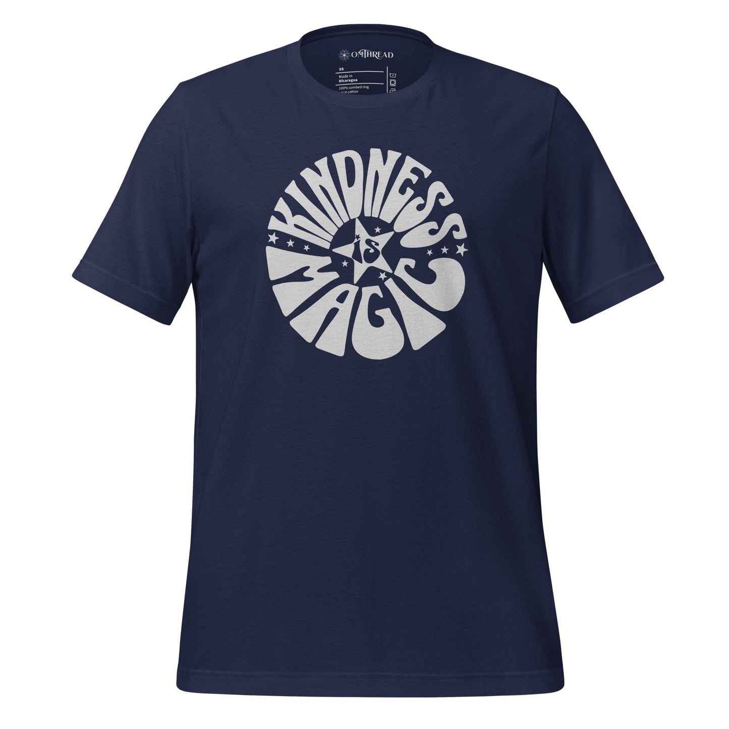 OMTHREAD Navy / XS Kindness is Magic - Spread the Joy Tee