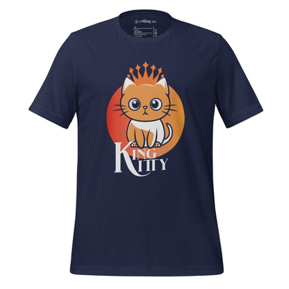 OMTHREAD Navy / XS King Kitty: Reign of the Feline Monarch Tee