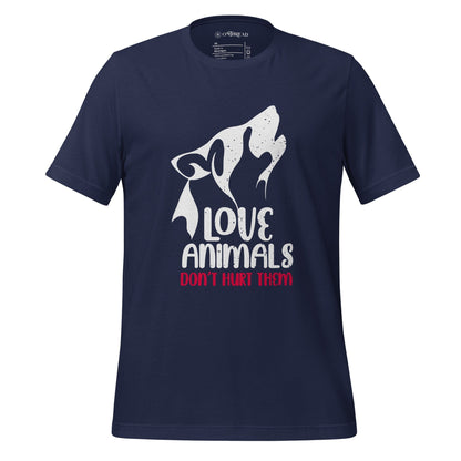 OMTHREAD Navy / XS Love Animals, Don't Hurt Them Empathy Tee