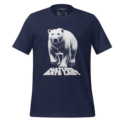 OMTHREAD Navy / XS Nature Bats Last - Polar Bear Tee