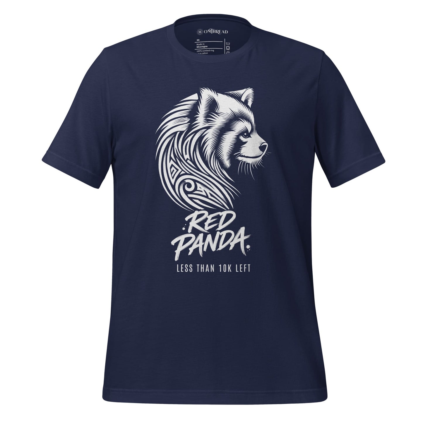 OMTHREAD Navy / XS Red Panda Conservation Tee